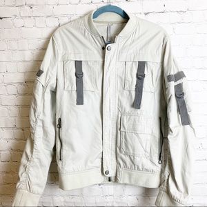 ZARA cream modern jacket